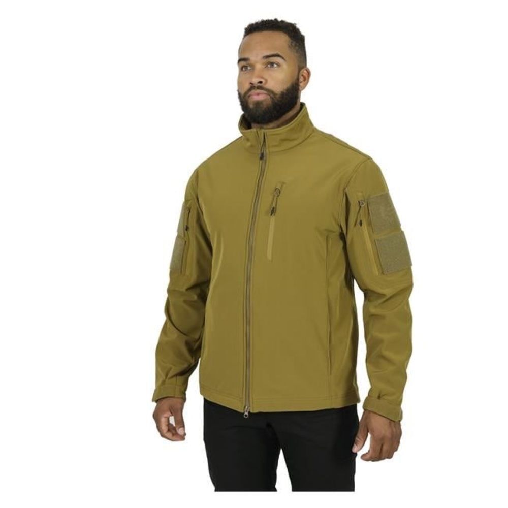 Mission Made Soft Shell men’s Jacket‎ Coyote Color size M NWT in packaging